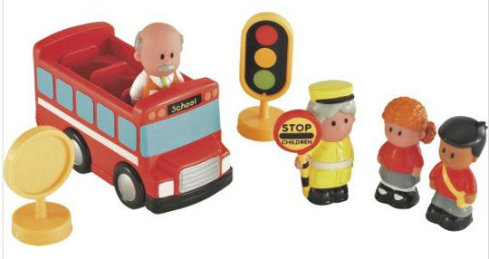 HappyLand Sunflower School Bus £3.99 @ Argos HappyLand Sunflower School Bus £3.99 @ Argos