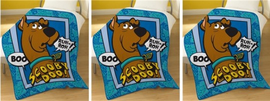 Scooby Doo Boo Fleece Blanket &pound;3.99 @ Play.com