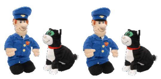 Reversible Postman Pat And Jess Plush Toy &pound;2.99 @ The Hut