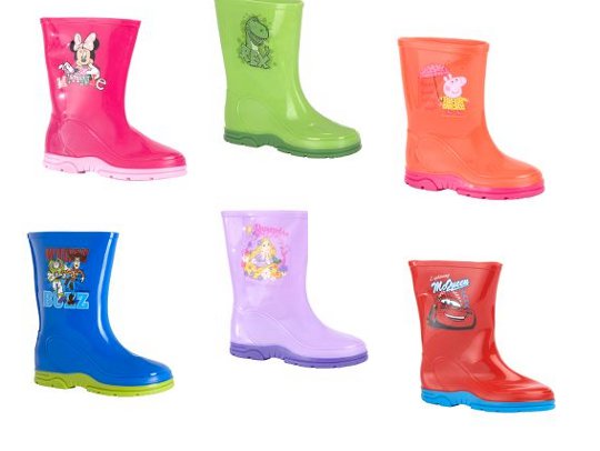 Girls And Boys Wellies &pound;4 @ ASDA