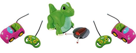 Chad Valley: My First Remote Control Dinosaur Or Pink Car &pound;5.99 @ Argos