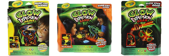 Crayola Glow Explosion Set Deals @ Home Bargains