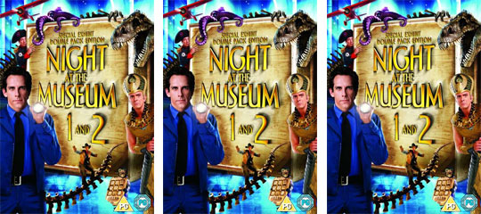 Night At The Museum 1 &amp; 2 On Standard DVD &pound;2.95 @ Asda