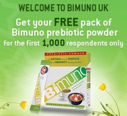 Parents Freebie: Free Pack Of Bimuno Prebiotic Powder
