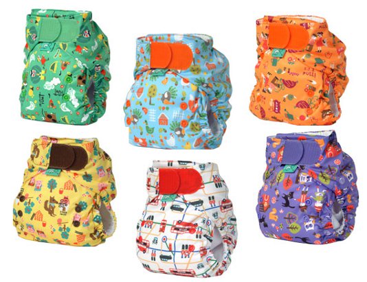 TotsBots 5 For 4 Reusable Nappies
