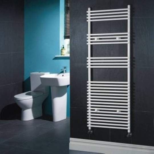 Curved White Towel Rail £20 @ Stylish Radiators Curved White Towel Rail £20 @ Stylish Radiators