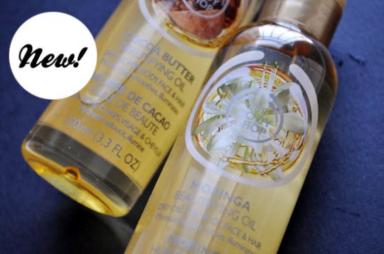 Beautifying Oils &pound;4.39 @ The Body Shop