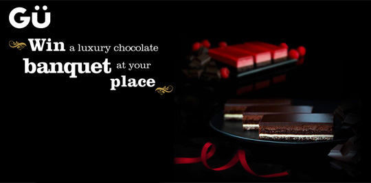 Free Competitions: Win A Luxury Chocolate Banquet Cooked For You In Your Home Free Competitions: Win A Luxury Chocolate Banquet Cooked For You In Your Home