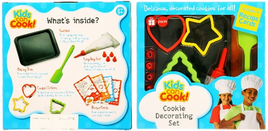 Kids Can Cook Cookie Decorating Set &pound;8 @ WHSmith