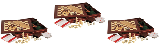 7-In-1 Wooden Games Set &pound;6.99 @ Readers Digest