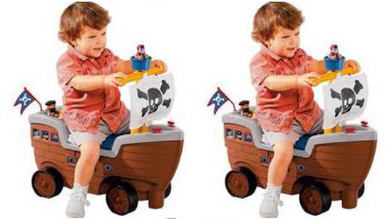 Little Tikes Play &lsquo;n&rsquo; Scoot Pirate Ship Ride-On &pound;16.99 @ Argos Ebay