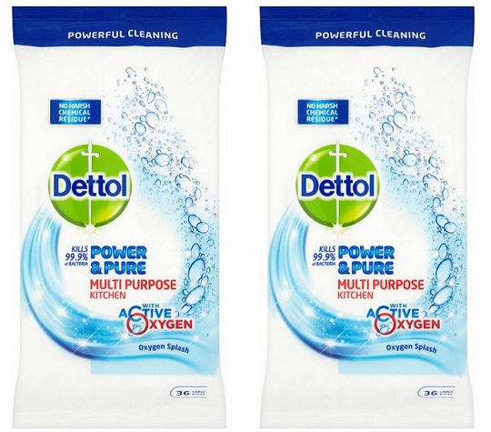 Dettol Power And Pure Bathroom Cleaner And Kitchen Wipes Review