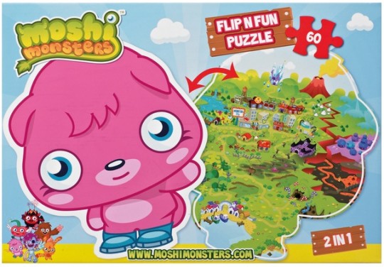 Moshi Monster Flip N Fun Puzzle &pound;3.75 @ Tesco Direct