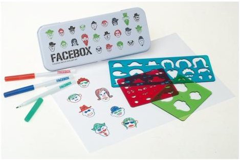 Facebox: Stencil Kit Tin &pound;4.79 @ Play.com