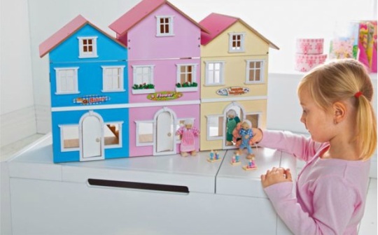 Chad Valley Sylvatown Wooden Shops Playset &pound;9.99 @ Argos