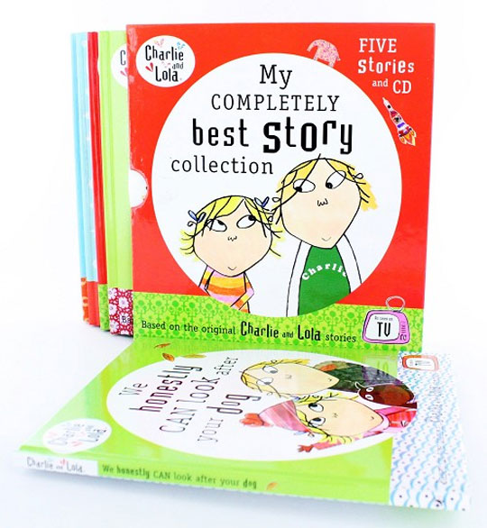 Charlie And Lola My Completely Best CD And Storybook Collection &pound;9.99 @ The Works 