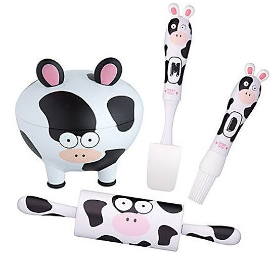 Cow Print Kid's Kitchen Set £11.99 @ Amazon Cow Print Kid's Kitchen Set £11.99 @ Amazon