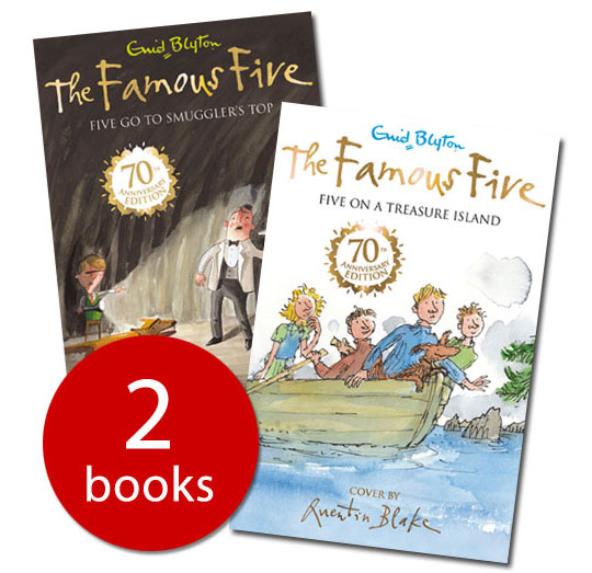 Two Famous Five Books 70th Anniversary Editions £5.99 @ Red House Books Two Famous Five Books 70th Anniversary Editions £5.99 @ Red House Books