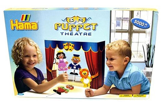 Hama Beads Puppet Theatre &pound;9.99 @ Play