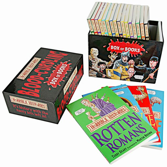 Horrible Histories Blood Curdling Box Set (20 Books) &pound;19.99 @ The Works