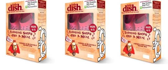 Children's Shoes With Your Food £5 @ Little Dish Children's Shoes With Your Food £5 @ Little Dish