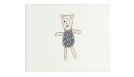 NKUNKU Baby Bear Embroidered Photo Album &pound;6 @ Debenhams