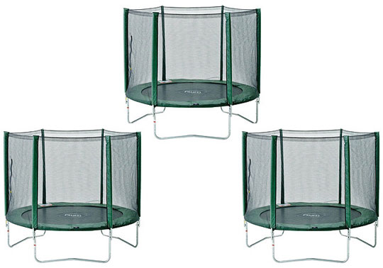 8ft Trampoline With Enclosure &pound;69.88 @ Tesco