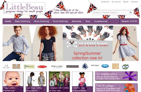Gorgeous Things For Small People 40% Off @ Little Beau Gorgeous Things For Small People 40% Off @ Little Beau