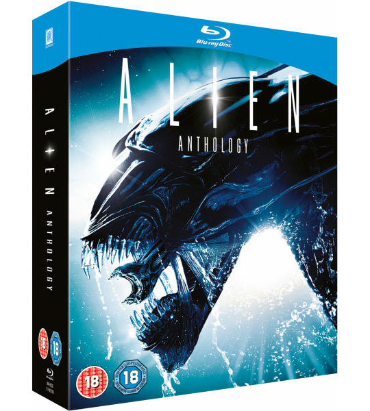 Alien Anthology Blu Ray DVD Collection &pound;9.95 @ The Hut