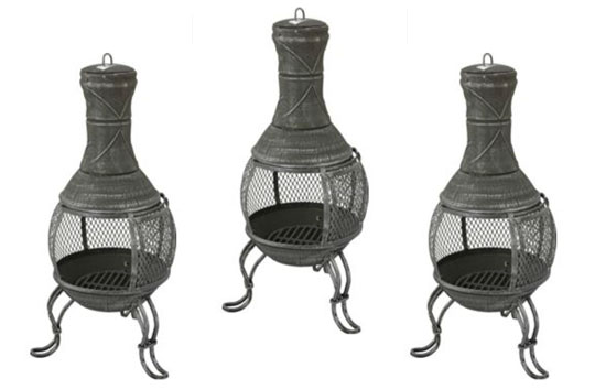 Mini Cast Iron Chiminea &pound;27.99 @ Argos