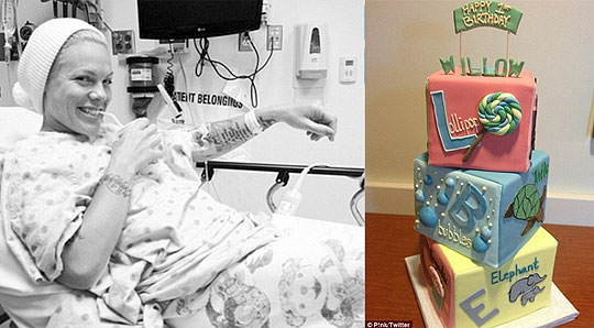 Celebaby: Pink Misses Willow's 1st Birthday