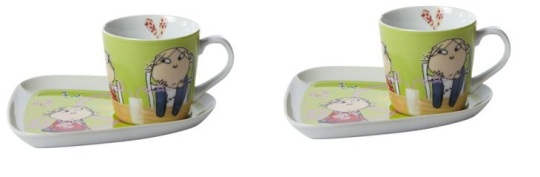Charlie & Lola Milk & Biscuits Set £5 @ House Of Fraser Charlie & Lola Milk & Biscuits Set £5 @ House Of Fraser