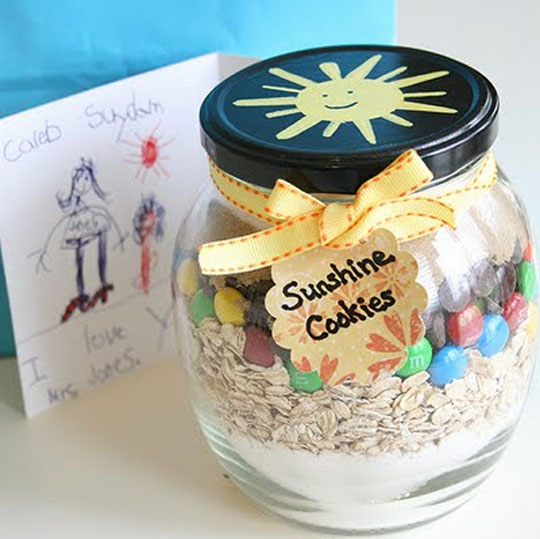 Cookie Mix In A Jar - Ideal End Of Year Teacher Gift