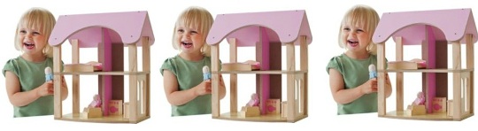 Chad Valley Wooden Doll&rsquo;s House &pound;9.99 @ Argos