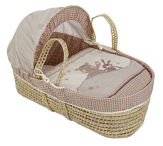 Ginger and Crumb Moses Basket (Inc Mattress) &pound;18 @ Woolworths