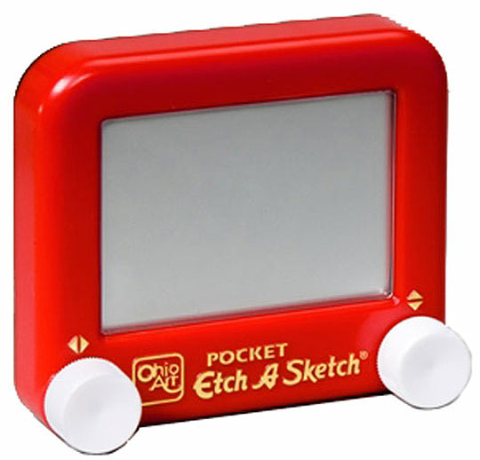 Pocket Etch-A-Sketch &pound;4 @ The Entertainer