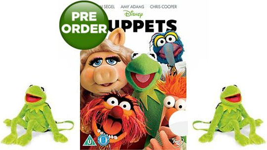 The Muppets Movie (With Free Kermit The Back Pack) &pound;10.01 @ Asda