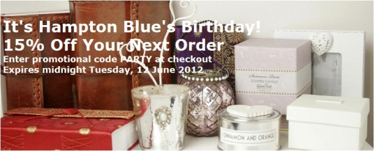 15% Off Your Next Order @ Hampton Blue 15% Off Your Next Order @ Hampton Blue