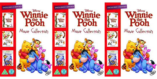 Winnie The Pooh Movie Collection &pound;7.95 @ The Hut
