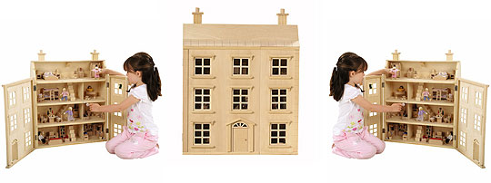 Wooden Dolls House With 100 Pieces &pound;49.99 @ Toys R Us