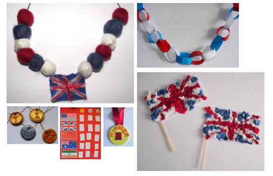 More Olympic Crafts More Olympic Crafts