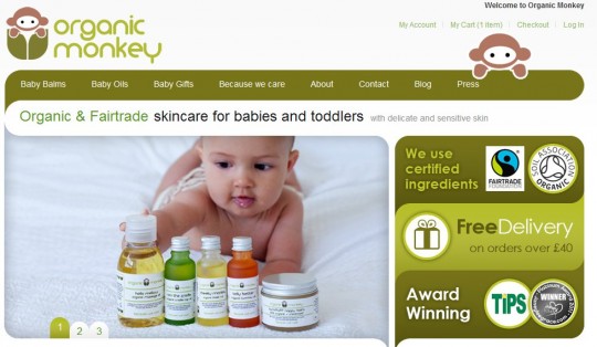 20% Off Baby Skincare @ Organic Monkey 20% Off Baby Skincare @ Organic Monkey