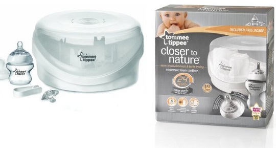 Tommee Tippee Closer To Nature Microwave Steriliser &pound;9.99 @ Amazon