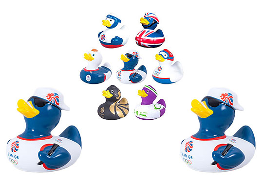 Official London Olympics 2012 Rubber Ducks 99 Pence @ Home Bargains