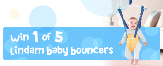 Giveaway! Win One Of Five Lindam Baby Bouncers Giveaway! Win One Of Five Lindam Baby Bouncers