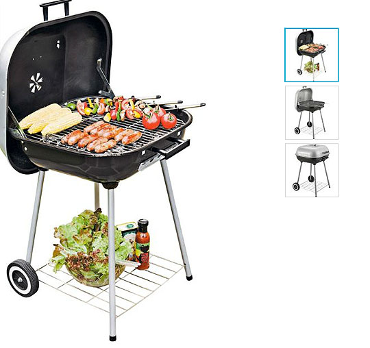 Square Charcoal BBQ &pound;29.99 @ Argos