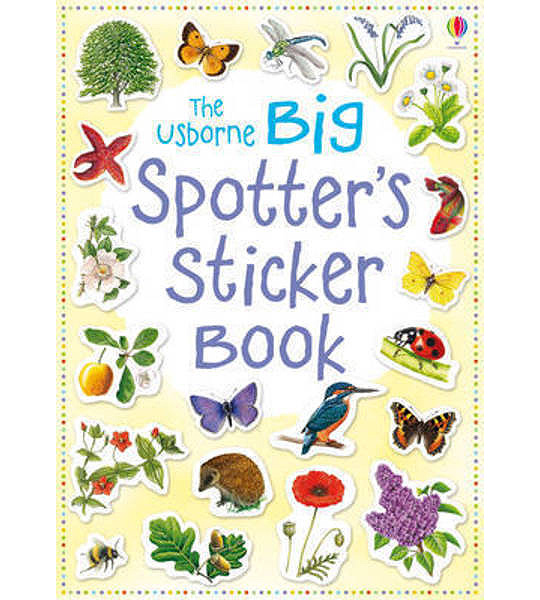 The Usborne Big Spotter's Sticker Book &pound;3.49 @ The Book People