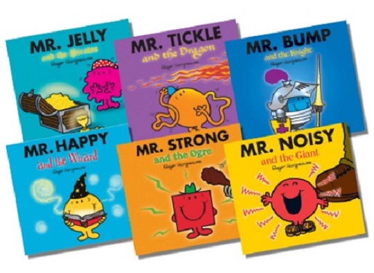 55% Off Mr Men Glitter Book Collection @ Little Bird