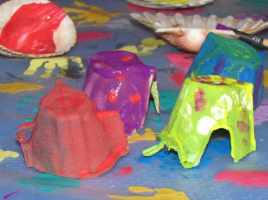 Egg Box Octopus Crafts