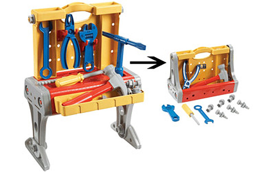 Bob The Builder Transforming Work Bench &pound;6 @ Wilkinsons